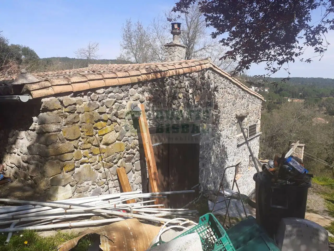 Casa rústica amb jardí en venda a Riudarenes, imagen 21