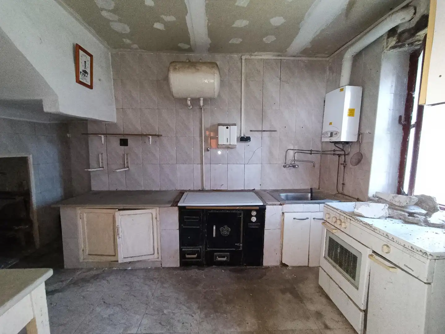 Cocina de Casa o chalet en venta en Langreo con Jardín privado y Trastero