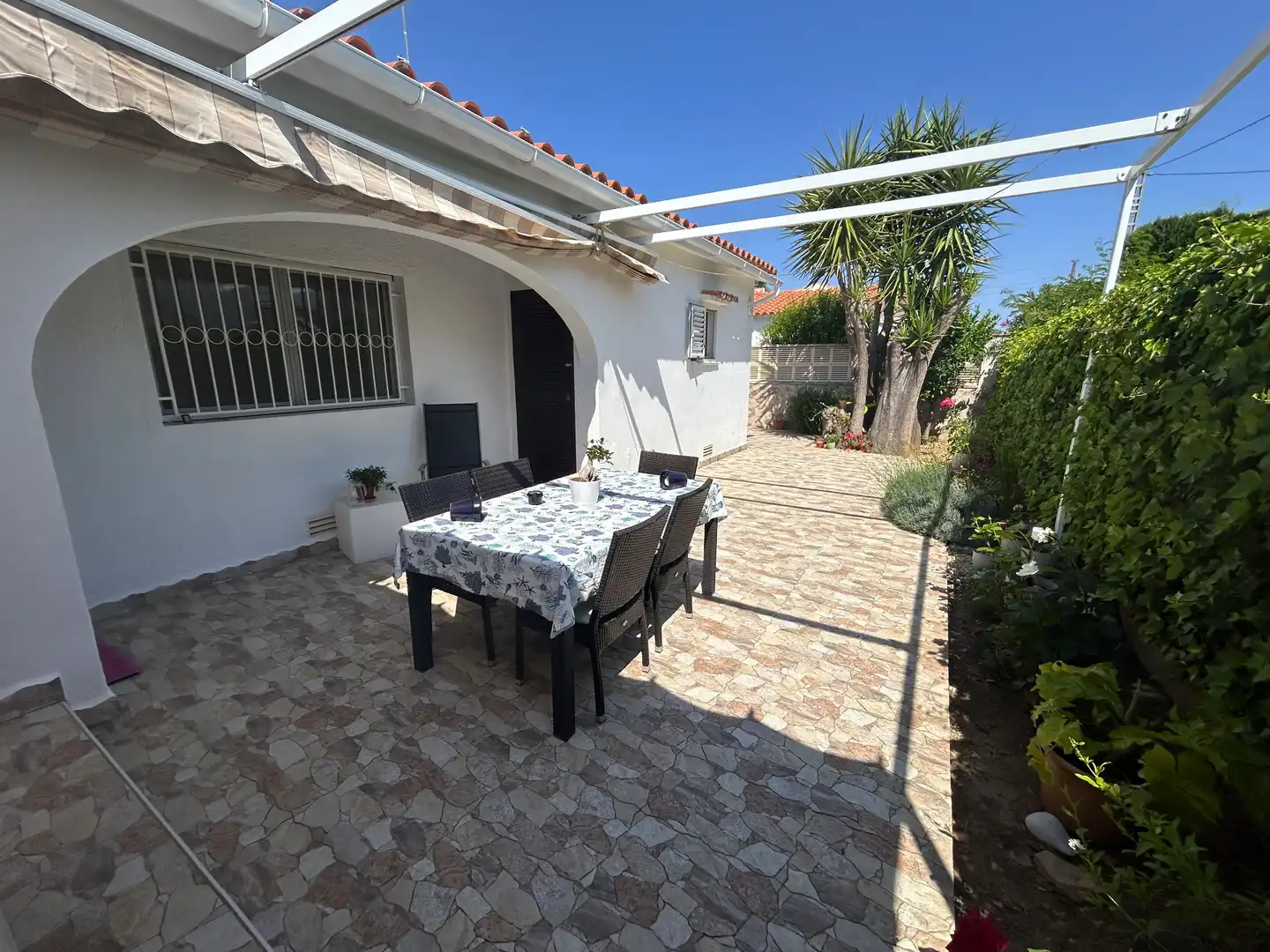 Terrasse von Haus oder Chalet zum Verkauf in Els Poblets mit Klimaanlage, Heizung und Privatgarten