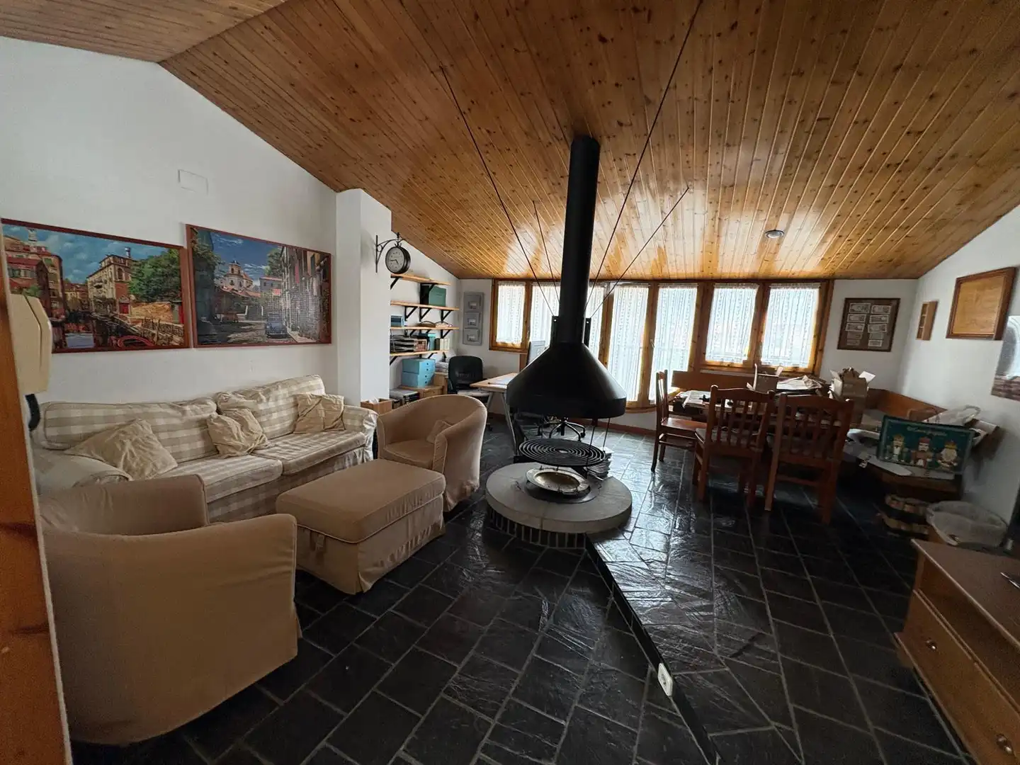 Sala d'estar de Casa o xalet en venda en Sabadell amb Aire condicionat, Calefacció i Terrassa
