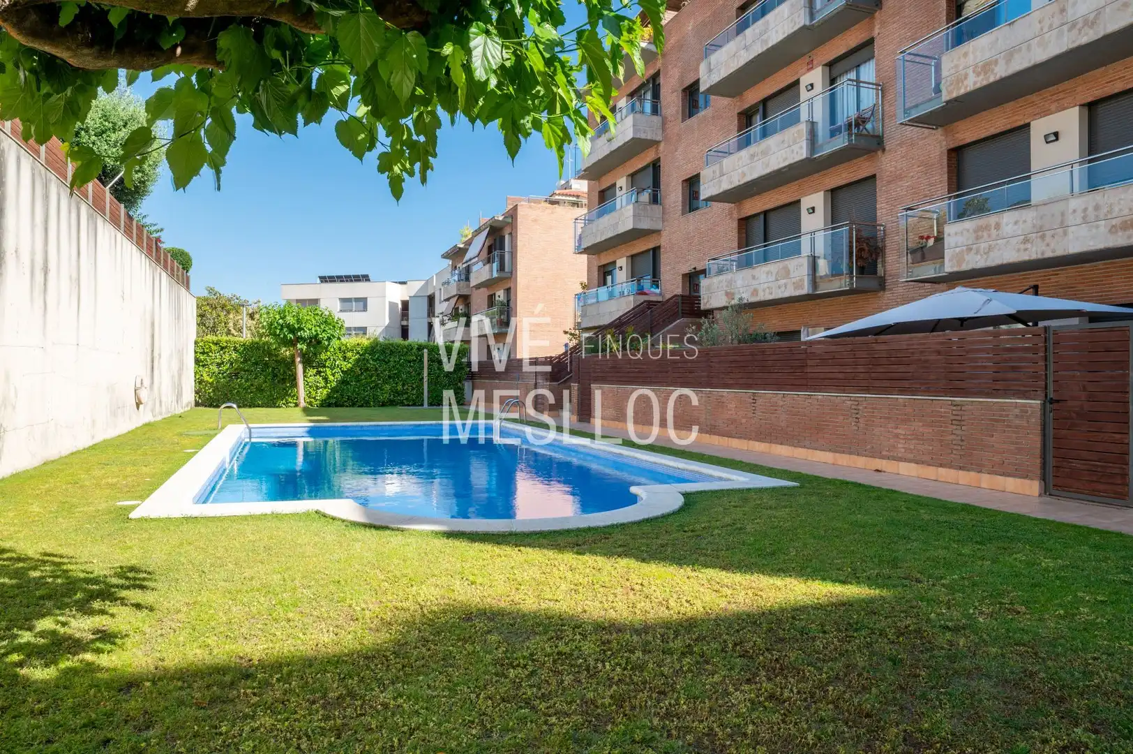 Swimming pool of Flat for sale in El Masnou  with Heating, Terrace and Storage room