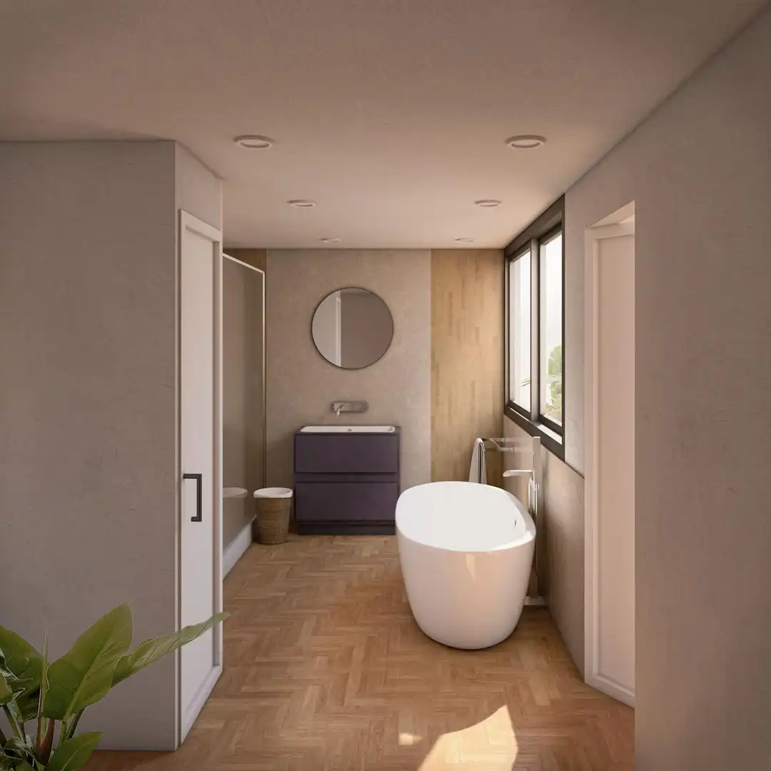 Bathroom of Houses for sale in Vilafranca del Penedès  with Heating, Private garden and Parquet flooring