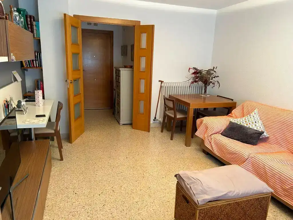 Sala d'estar de Pis en venda en La Almozara