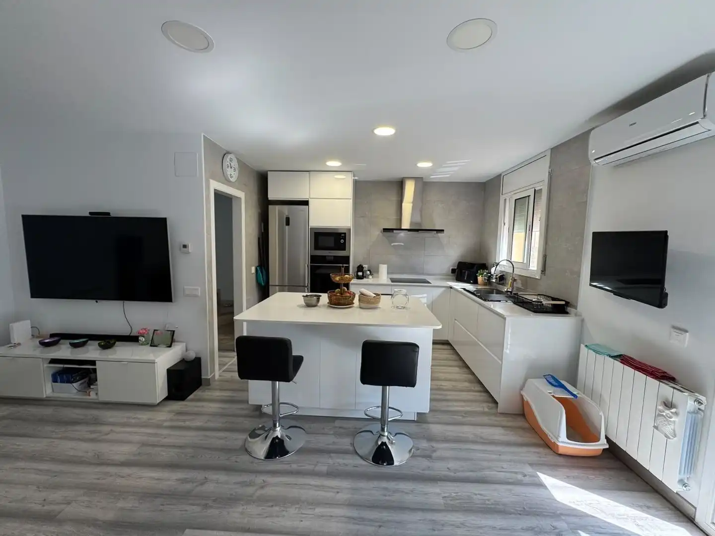 Kitchen of Houses for sale in Hostalric  with Air Conditioner, Heating and Terrace