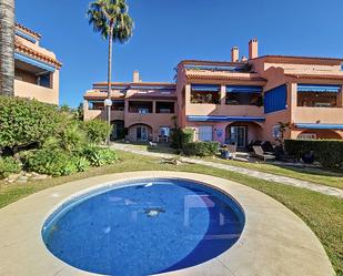 Garden of Apartment for sale in Estepona  with Air Conditioner, Furnished and Internet