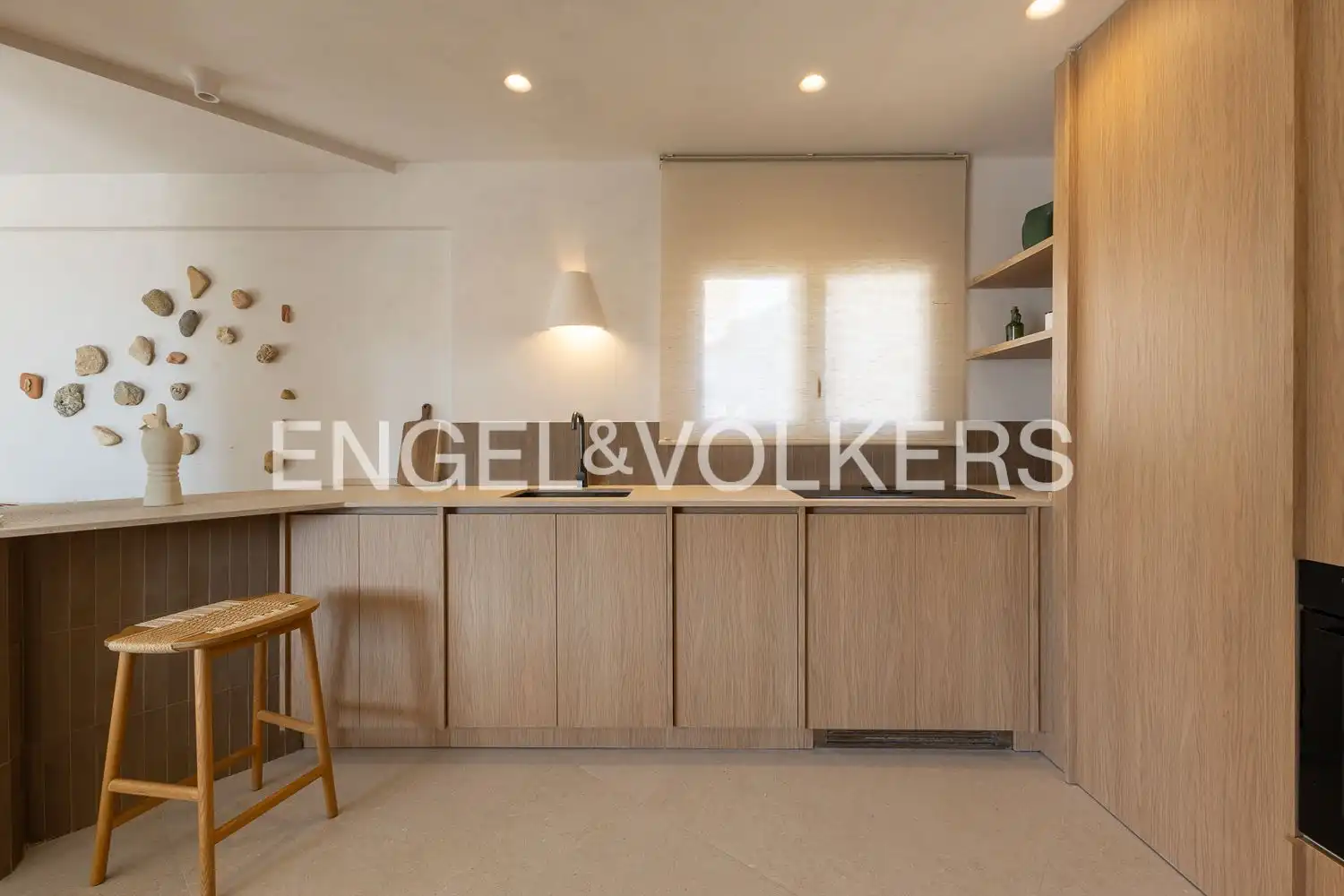 Cocina de Piso de alquiler en Jávea / Xàbia con Aire acondicionado, Calefacción y Amueblado