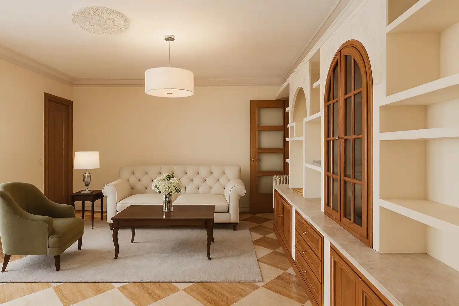Sala de estar de Piso en venta en Blanes con Calefacción