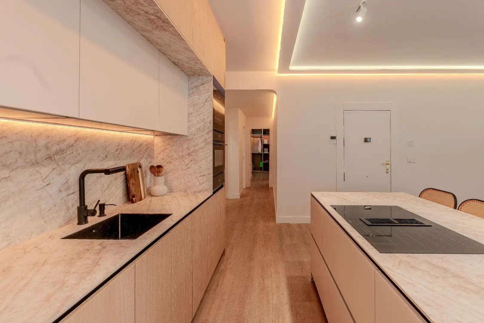 Kitchen of Flat for sale in  Logroño  with Air Conditioner, Heating and Terrace