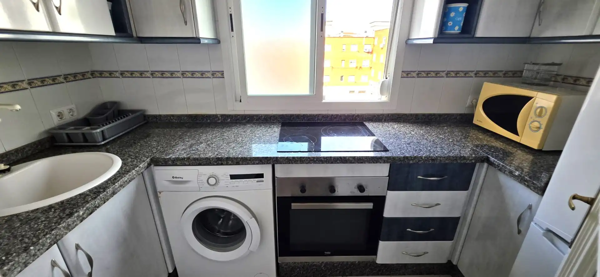 Cocina de Piso de alquiler en Badajoz con Aire acondicionado, Calefacción y Amueblado