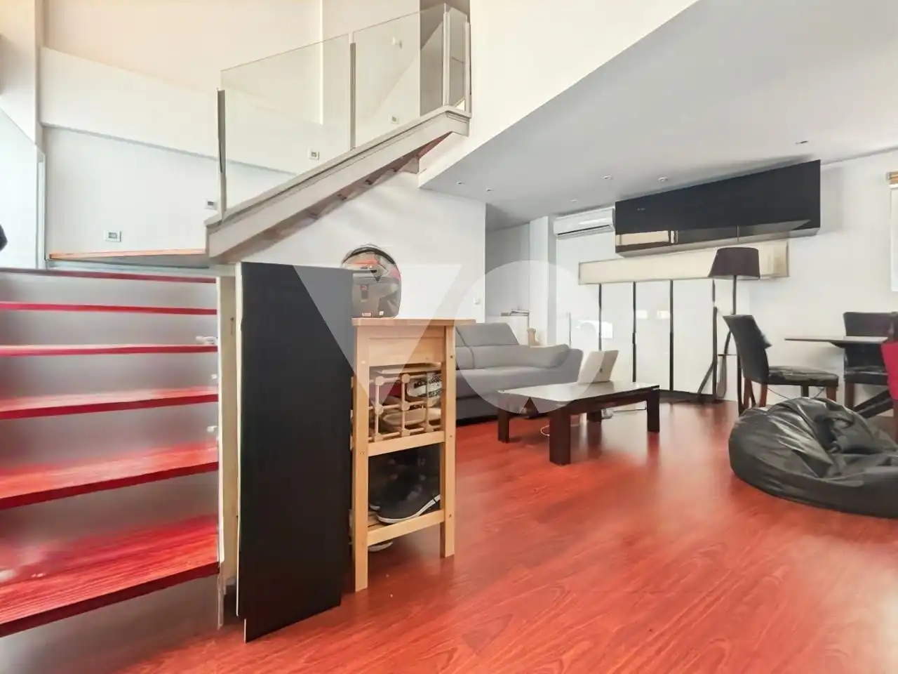 Sala de estar de Dúplex en venta en Madrid con Aire acondicionado