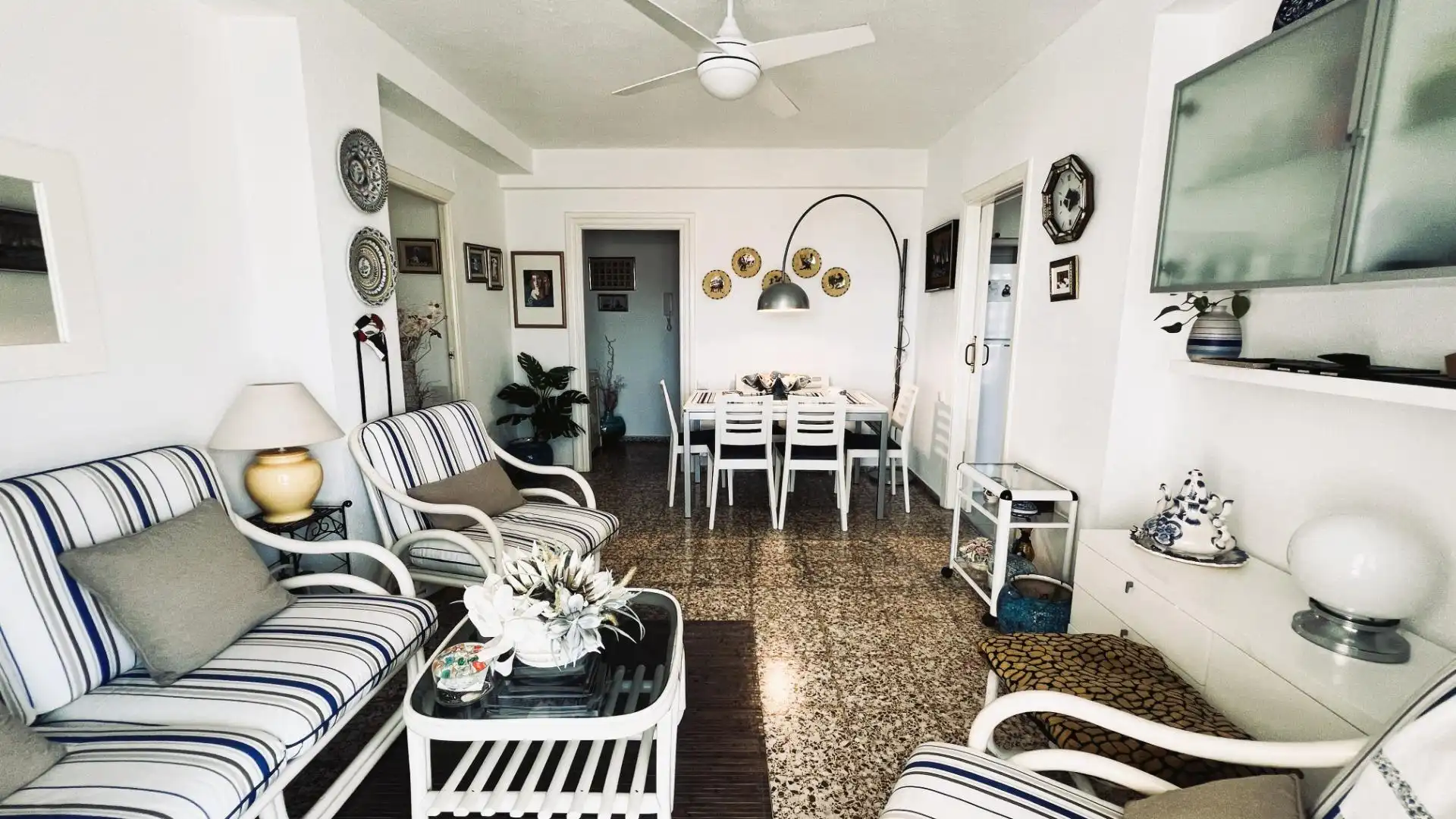 Esszimmer von Wohnungen zum Verkauf in Benicasim / Benicàssim mit Privatgarten, Terrasse und Abstellraum