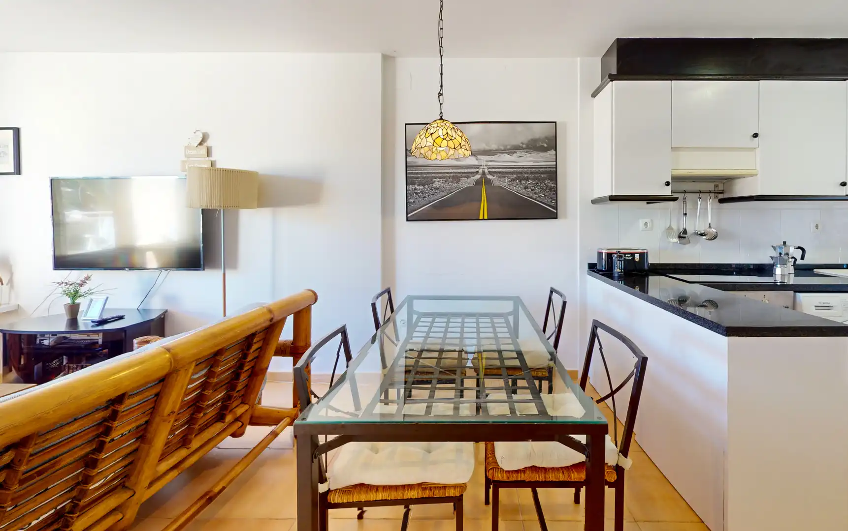 Comedor de Dúplex de alquiler en Dénia con Aire acondicionado, Calefacción y Terraza