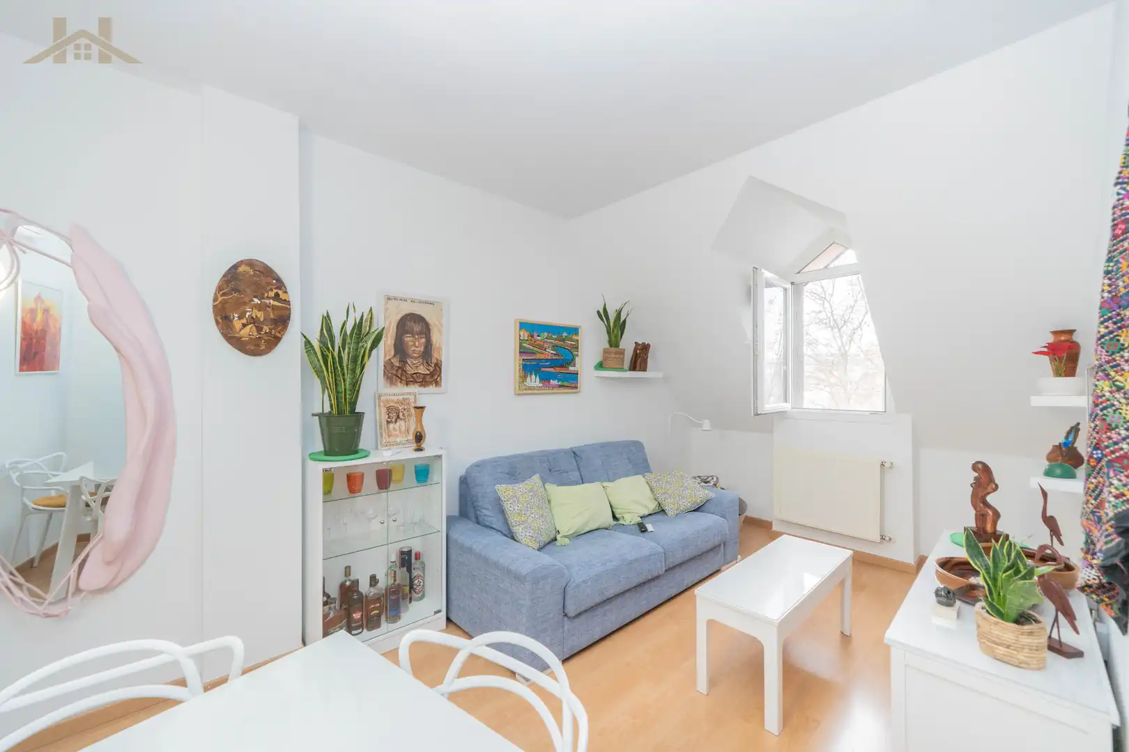 Living room of Flat for sale in Collado Villalba  with Air Conditioner, Heating and Storage room