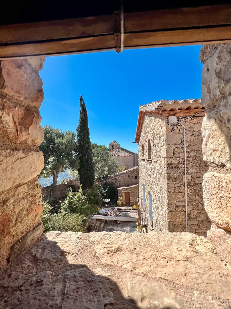Exterior view of Country homes for sale in Cornudella de Montsant  with Air Conditioner, Oven and Washing machine
