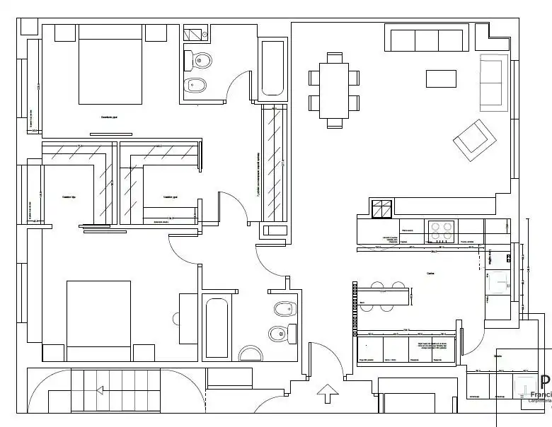 Piso en venta en Alicante / Alacant con Aire acondicionado, Calefacción y Jardín privado