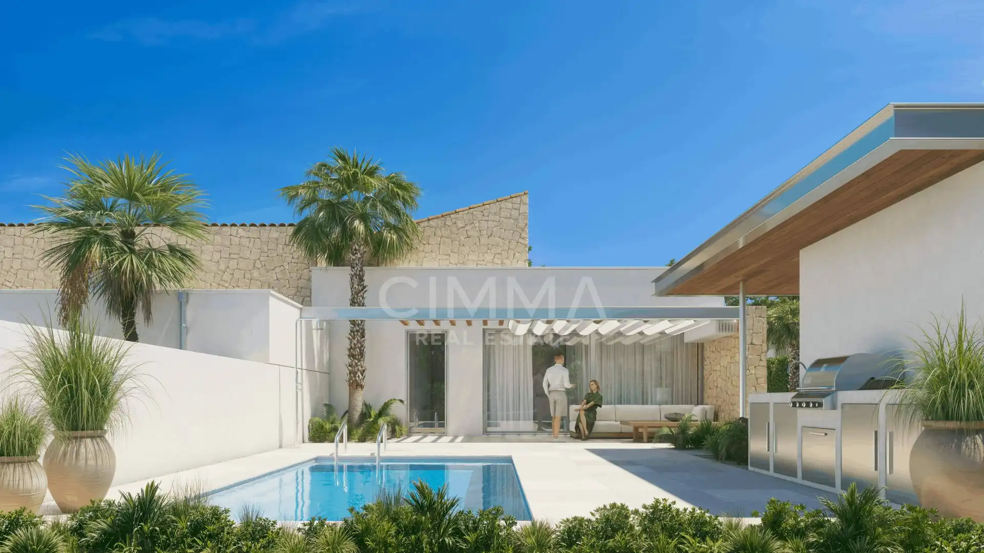 Villa mit Pool zum Verkauf in Calle Calle Cap Roig