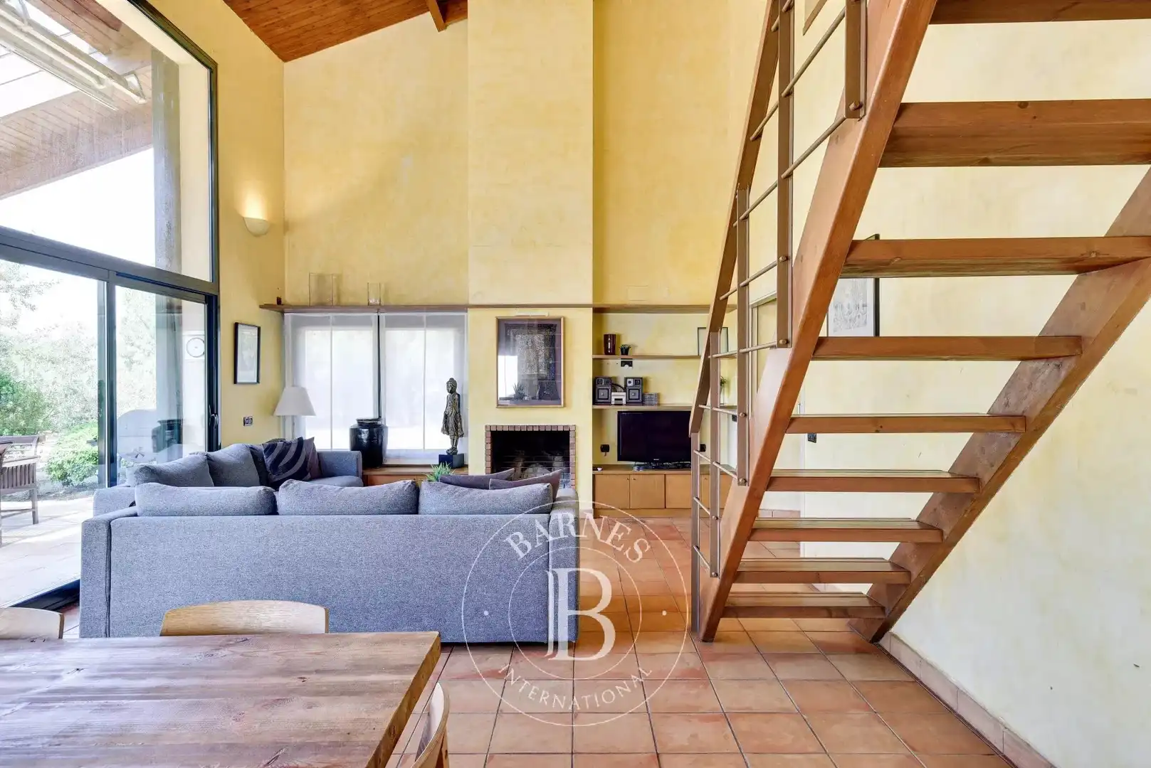 Living room of Country homes for sale in Capmany  with Heating, Private garden and Swimming Pool