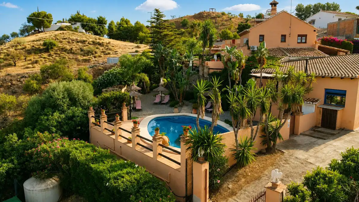 Jardí de Finca rústica en venda en Cártama amb Aire condicionat, Jardí privat i Terrassa