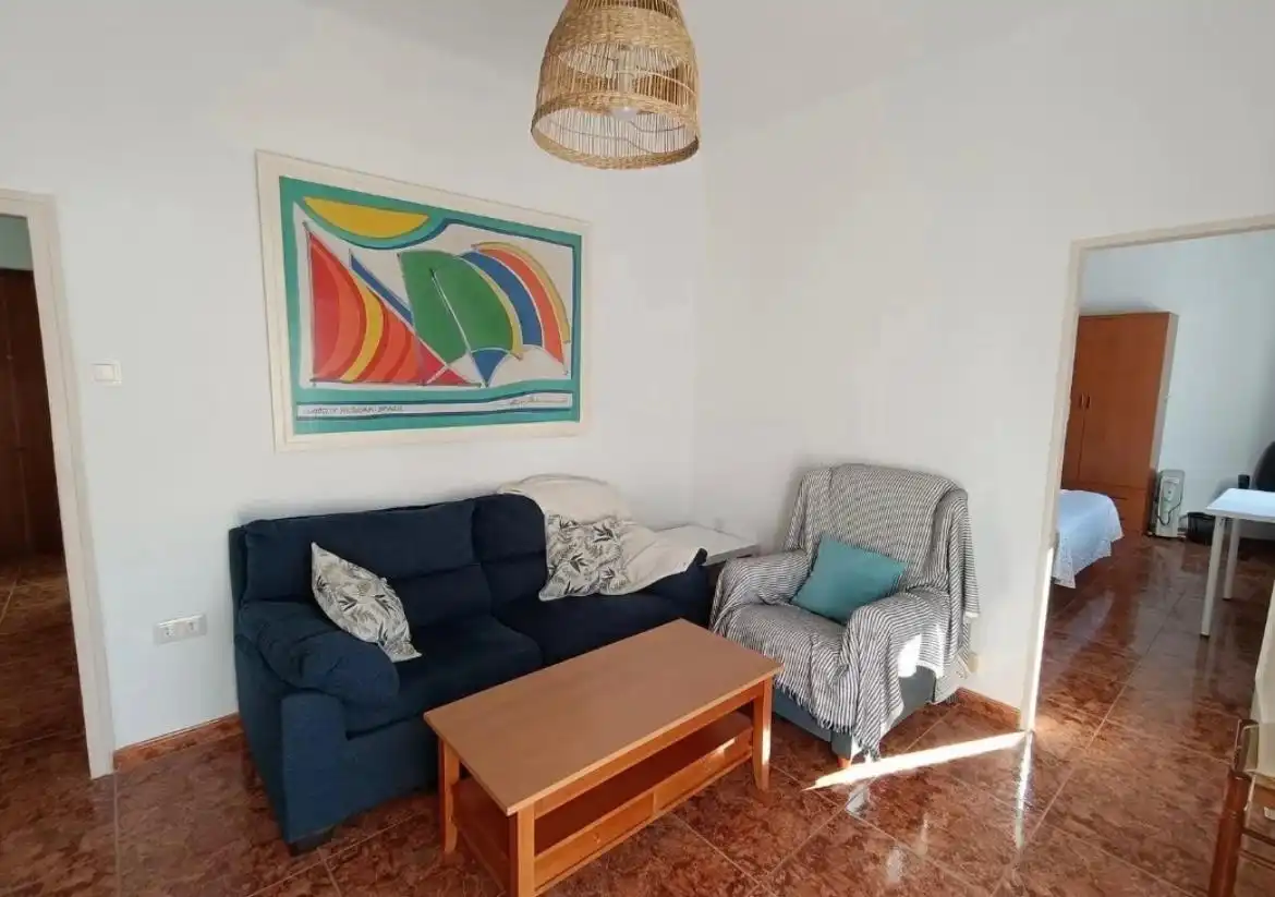 Sala de estar de Piso de alquiler en Granada con Amueblado y Balcón