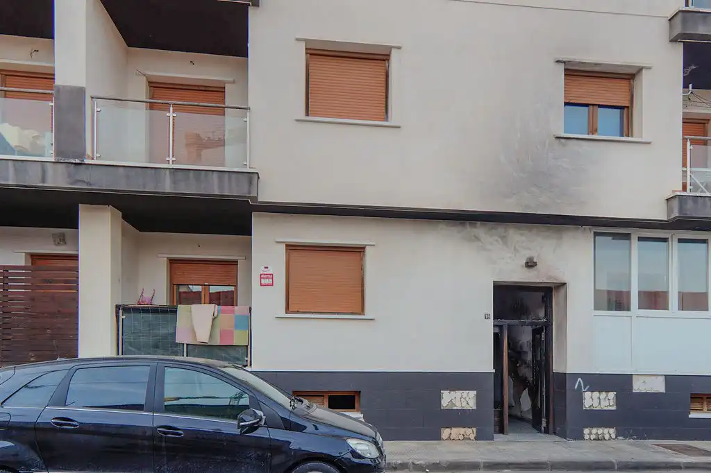 Vista exterior de Piso en venta en Murcia