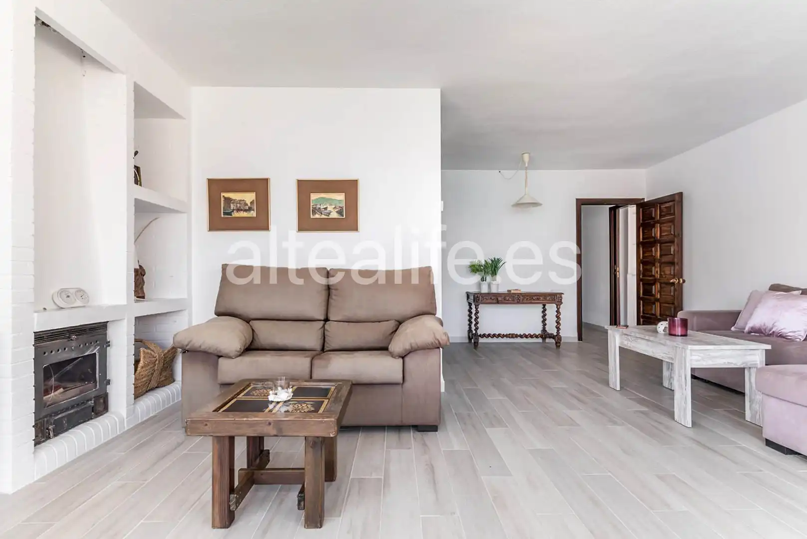 Sala de estar de Apartamento en venta en Altea con Aire acondicionado, Terraza y Trastero