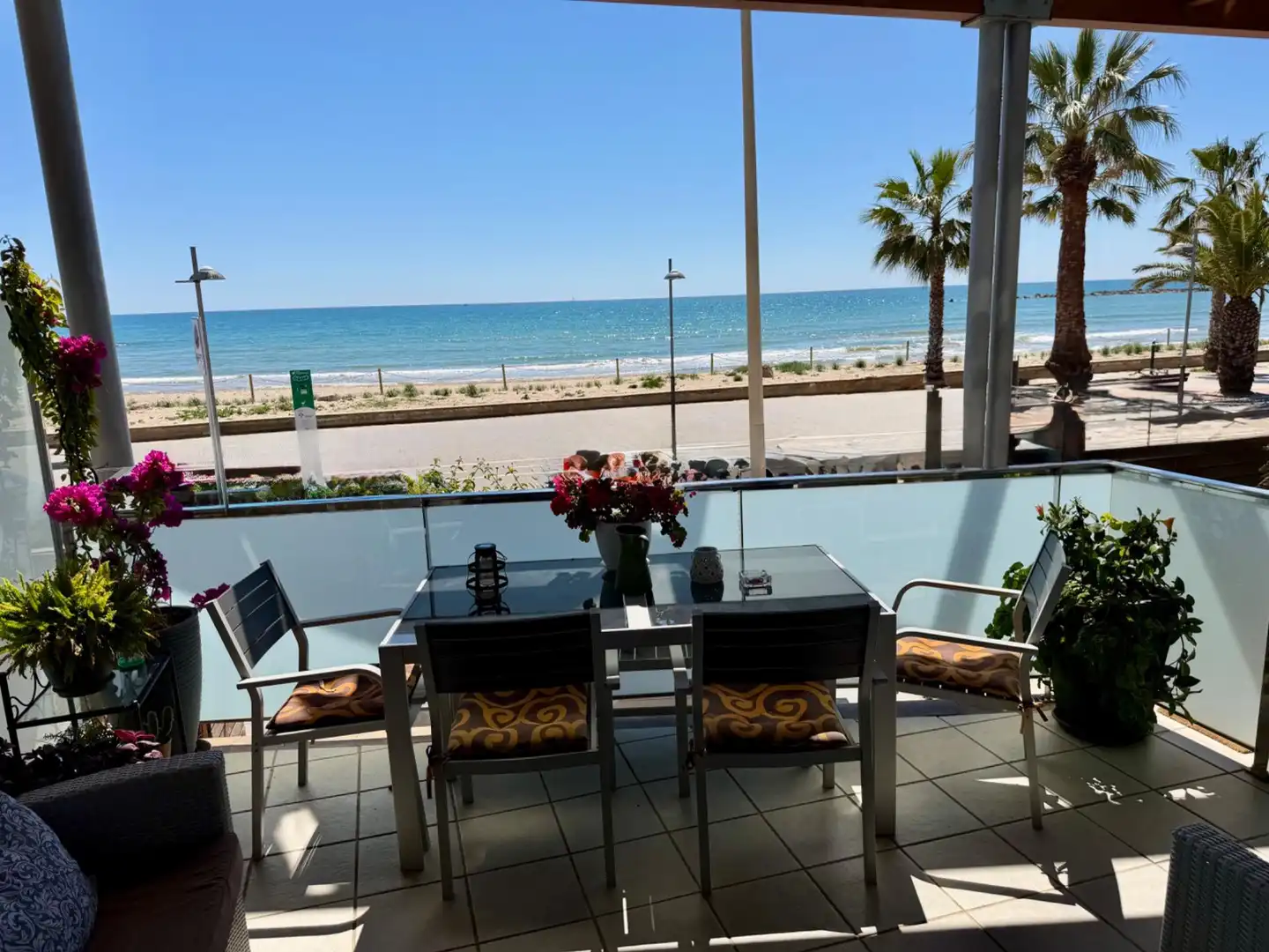 Terraza de Apartamento en venta en Cubelles con Aire acondicionado, Calefacción y Parquet