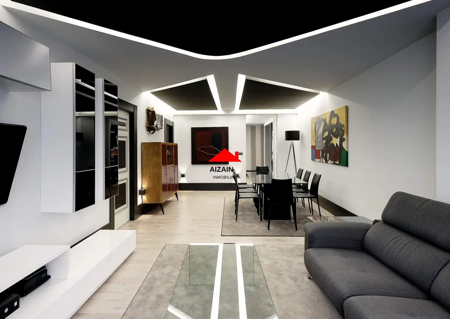 Sala de estar de Piso en venta en Bilbao  con Calefacción y Trastero