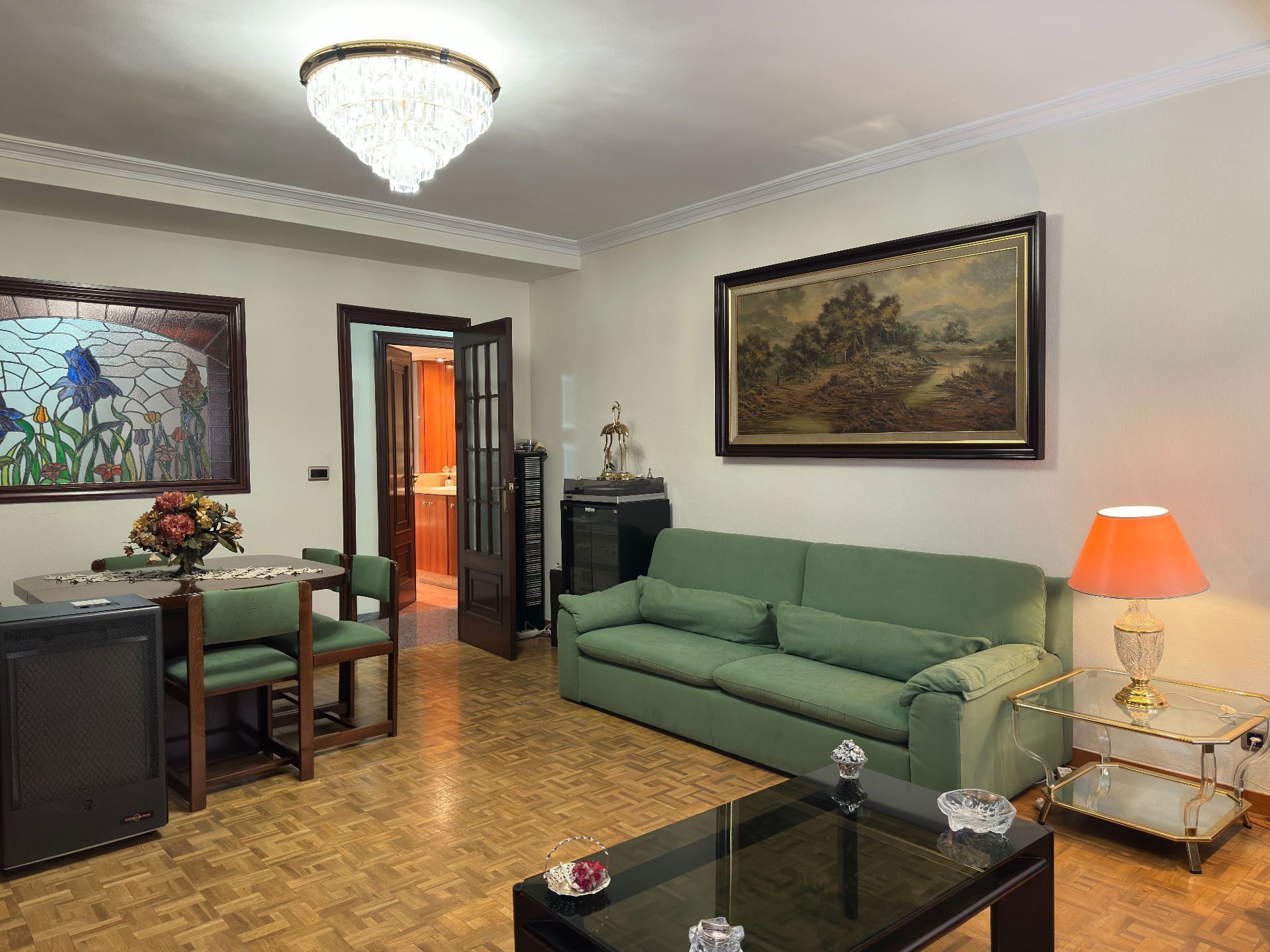 Living room of Flat for sale in Alcoy / Alcoi  with Air Conditioner, Heating and Storage room
