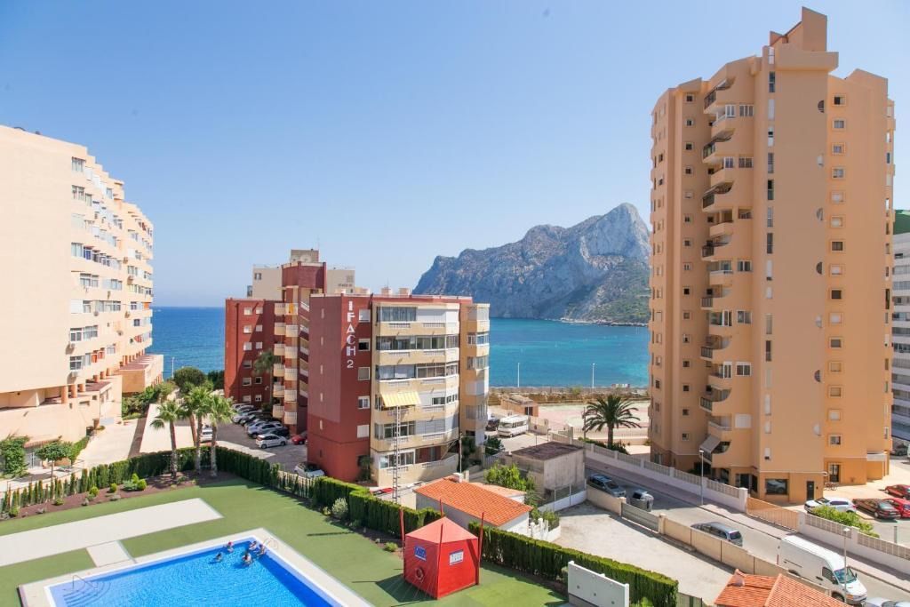 Bedroom of Apartment for sale in Calpe / Calp  with Air Conditioner, Heating and Terrace
