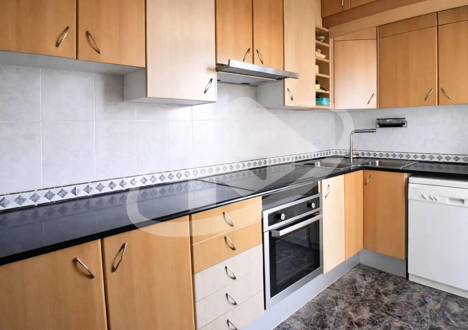 Kitchen of Flat for sale in Sabadell  with Balcony