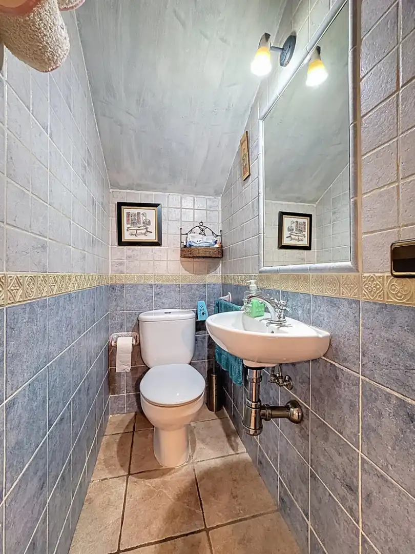 Baño de Casa o chalet en venta en La Nucia con Aire acondicionado, Jardín privado y Terraza
