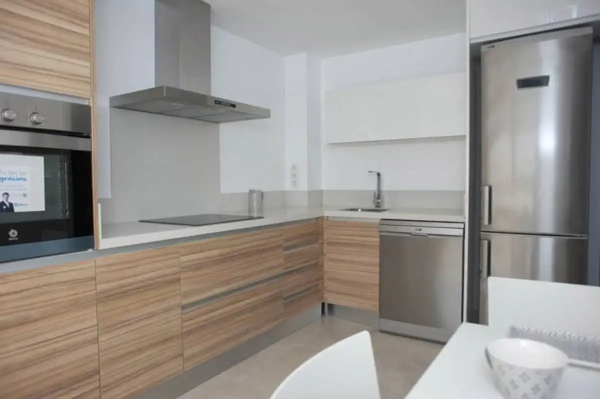 Cocina de Piso en venta en Elche / Elx con Aire acondicionado, Jardín privado y Parquet