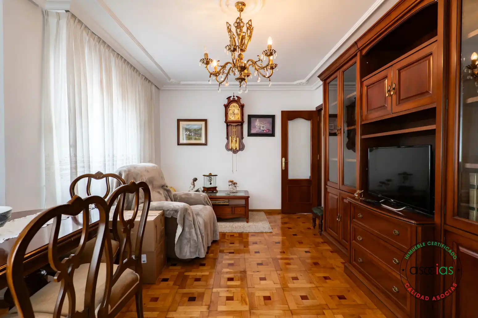 Sala de estar de Piso en venta en Gijón  con Calefacción