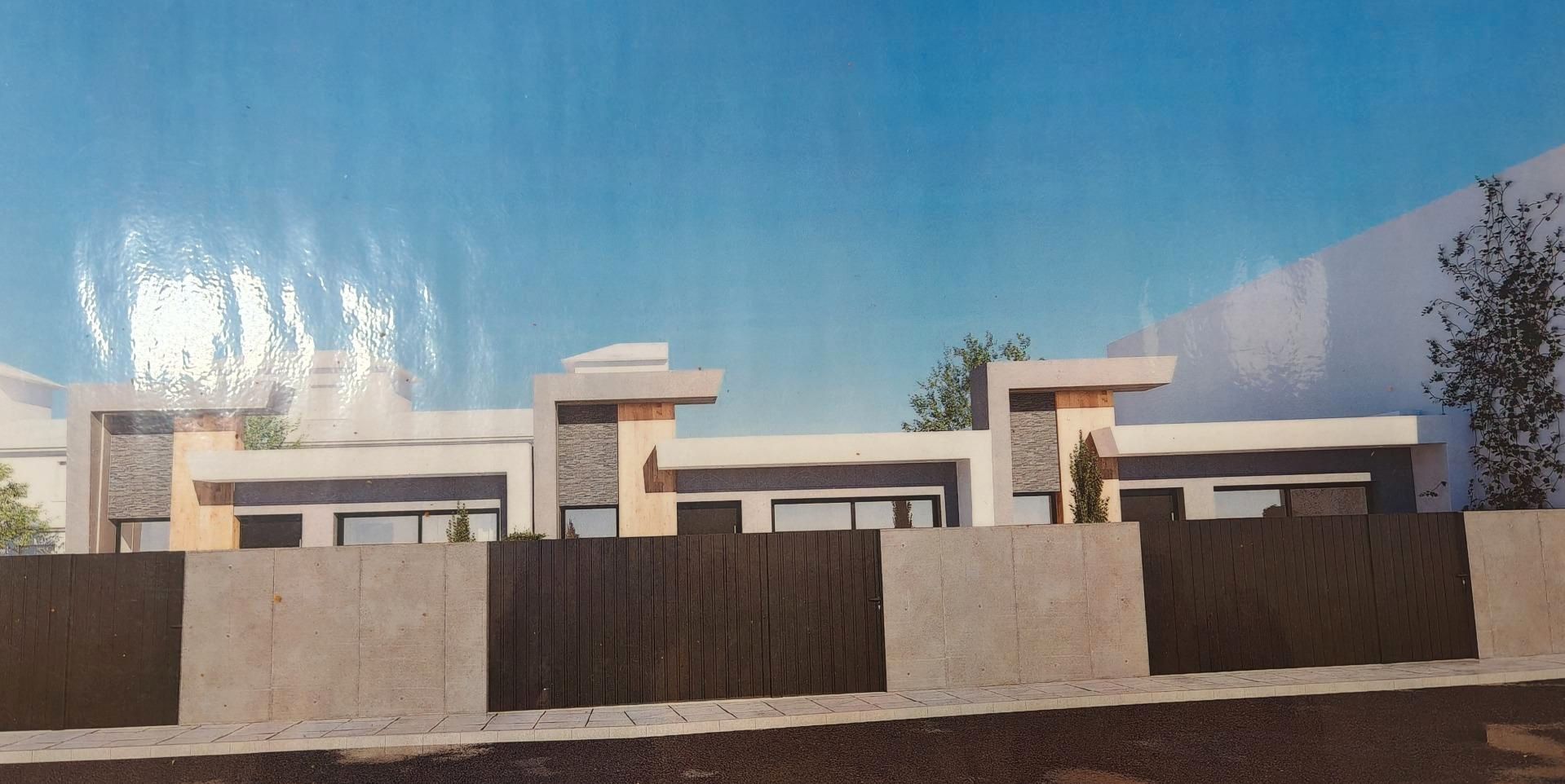 Exterior view of Single-family semi-detached for sale in Cúllar Vega