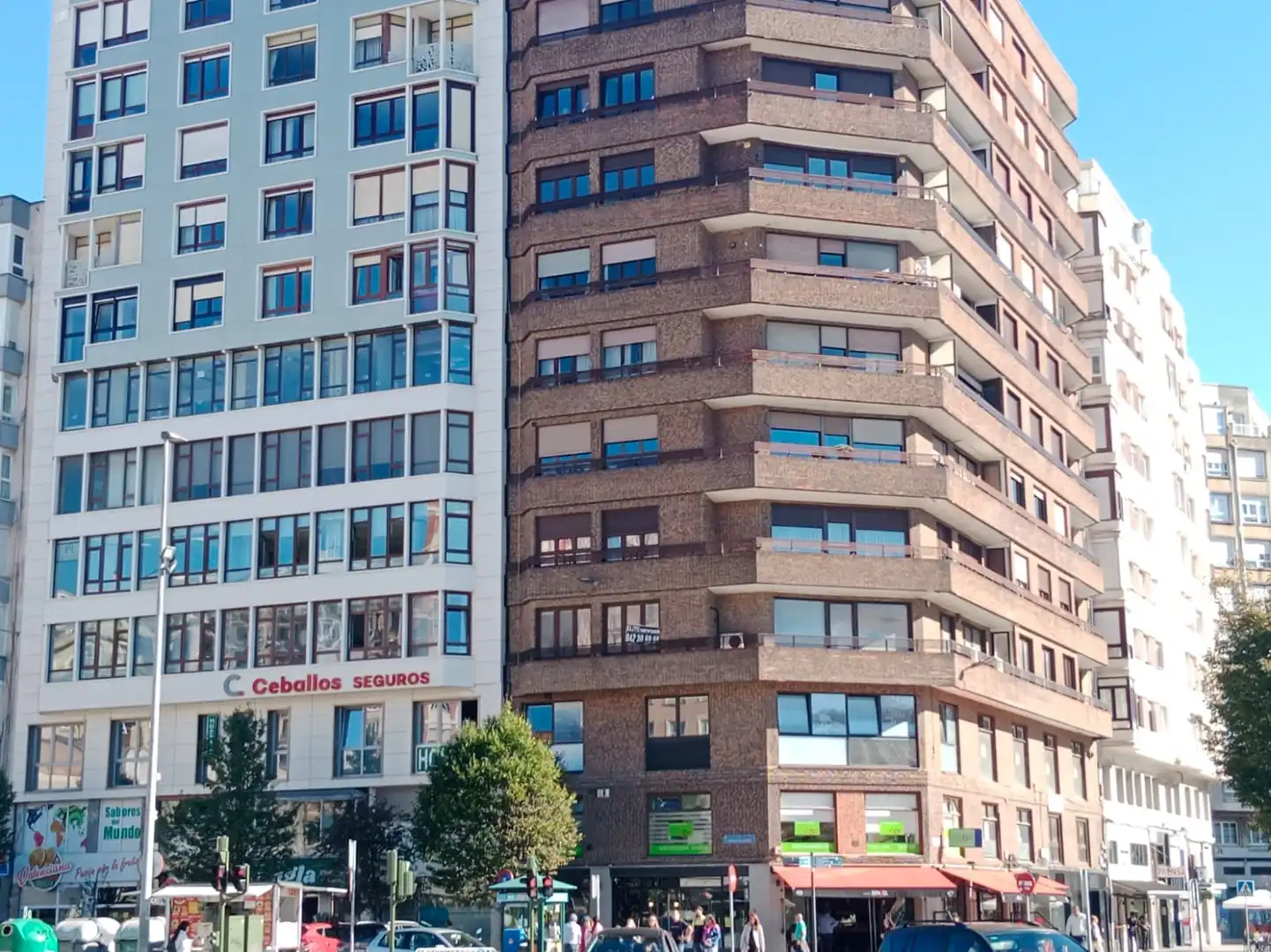 Vista exterior de Oficina de alquiler en Santander