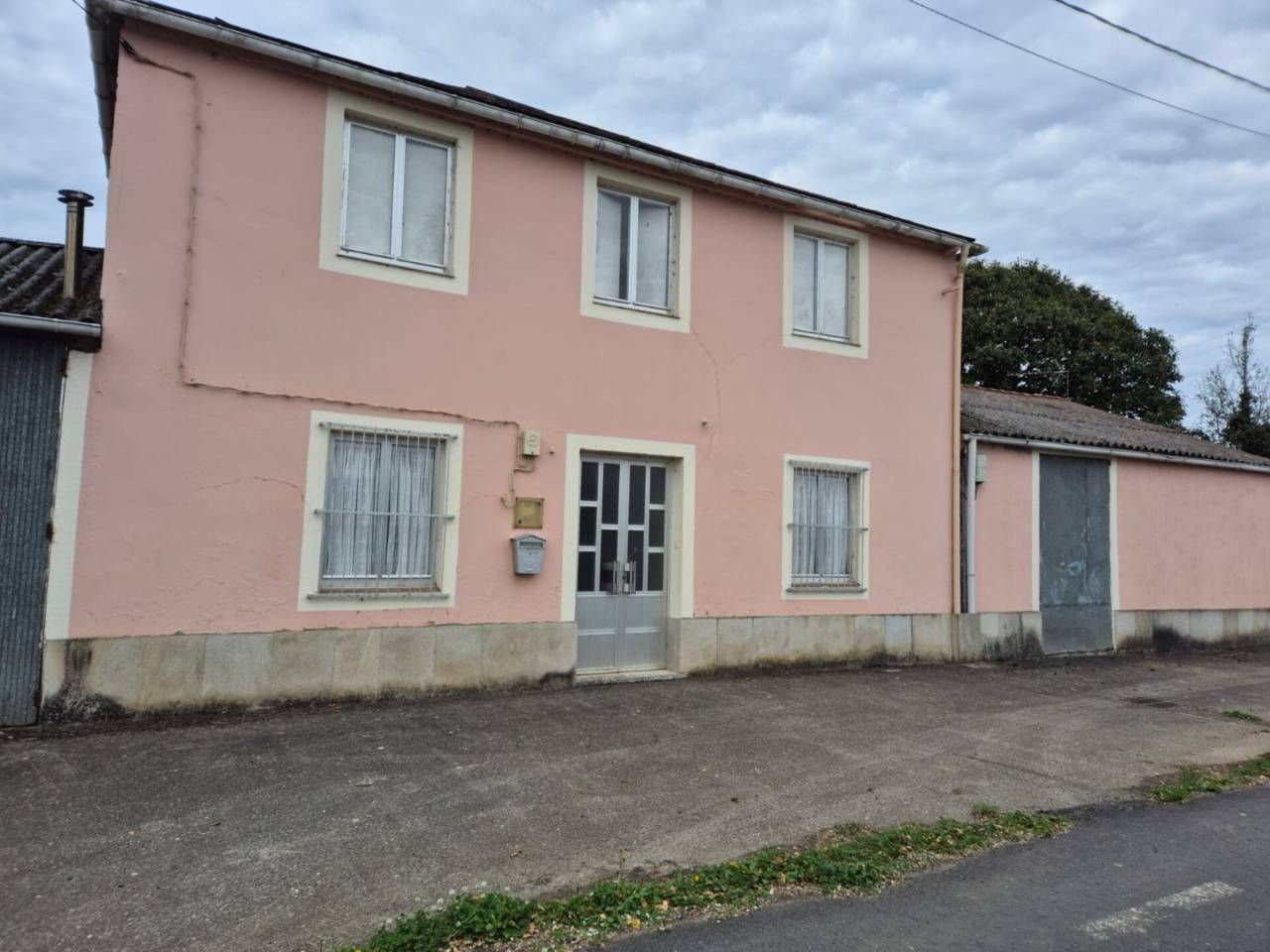 Exterior view of House or chalet for sale in Boimorto  with Private garden