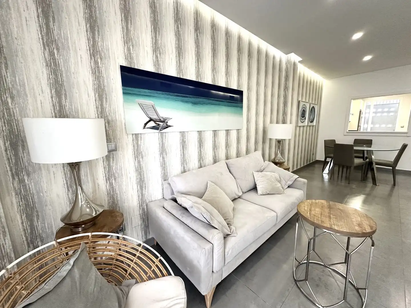 Living room of Ground floor for sale in Marbella  with Air Conditioner, Terrace and Internet