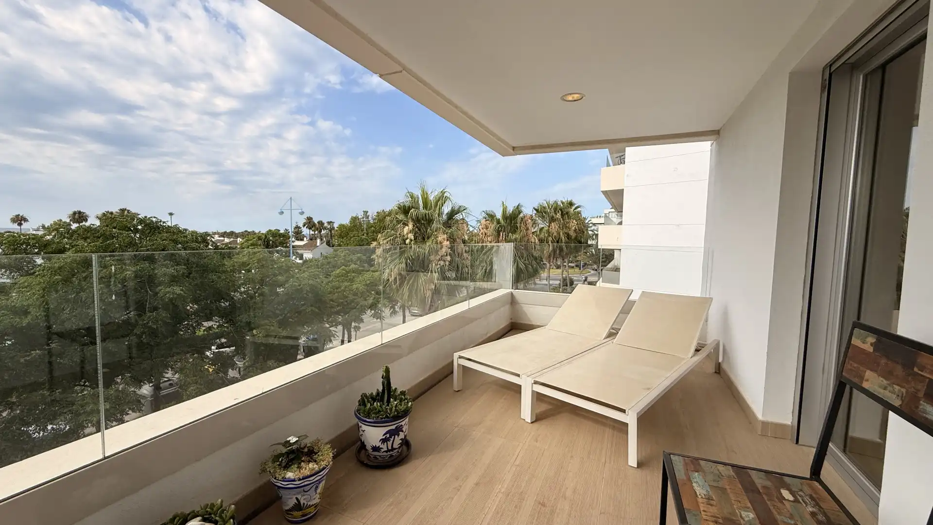 Terrassa de Apartament de lloguer en Marbella amb Aire condicionat, Calefacció i Terrassa
