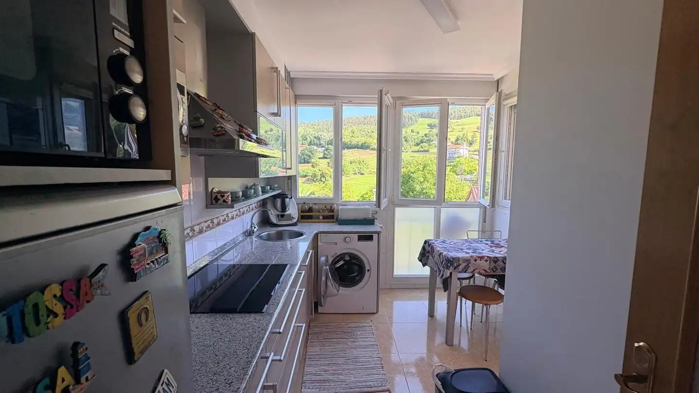 Küche von Wohnung zum Verkauf in Meruelo mit Heizung, Terrasse und Möbliert