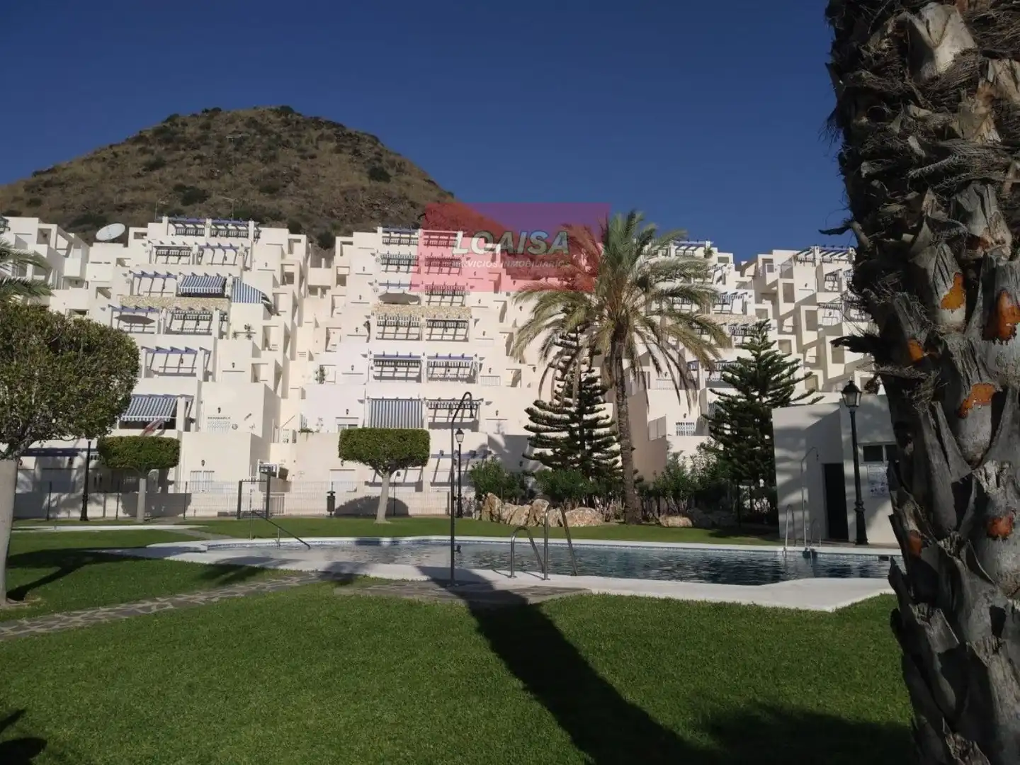 Vista exterior de Piso en venta en Mojácar con Aire acondicionado, Calefacción y Terraza