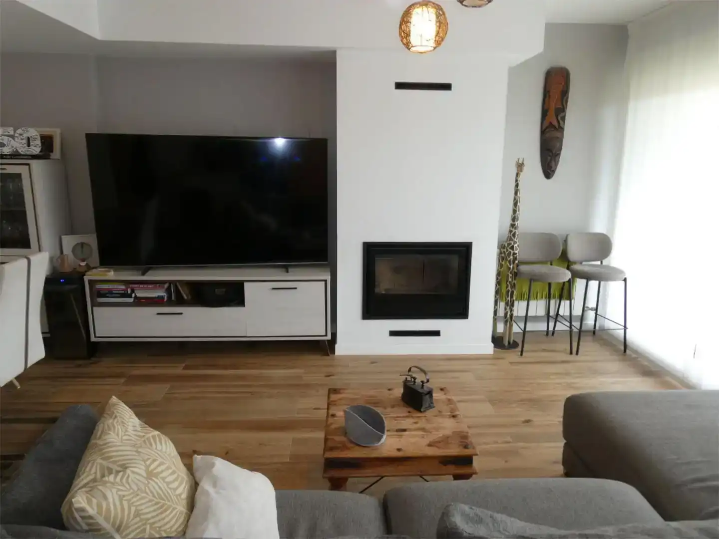 Sala d'estar de Pis en venda en Sant Climent de Llobregat amb Aire condicionat i Balcó