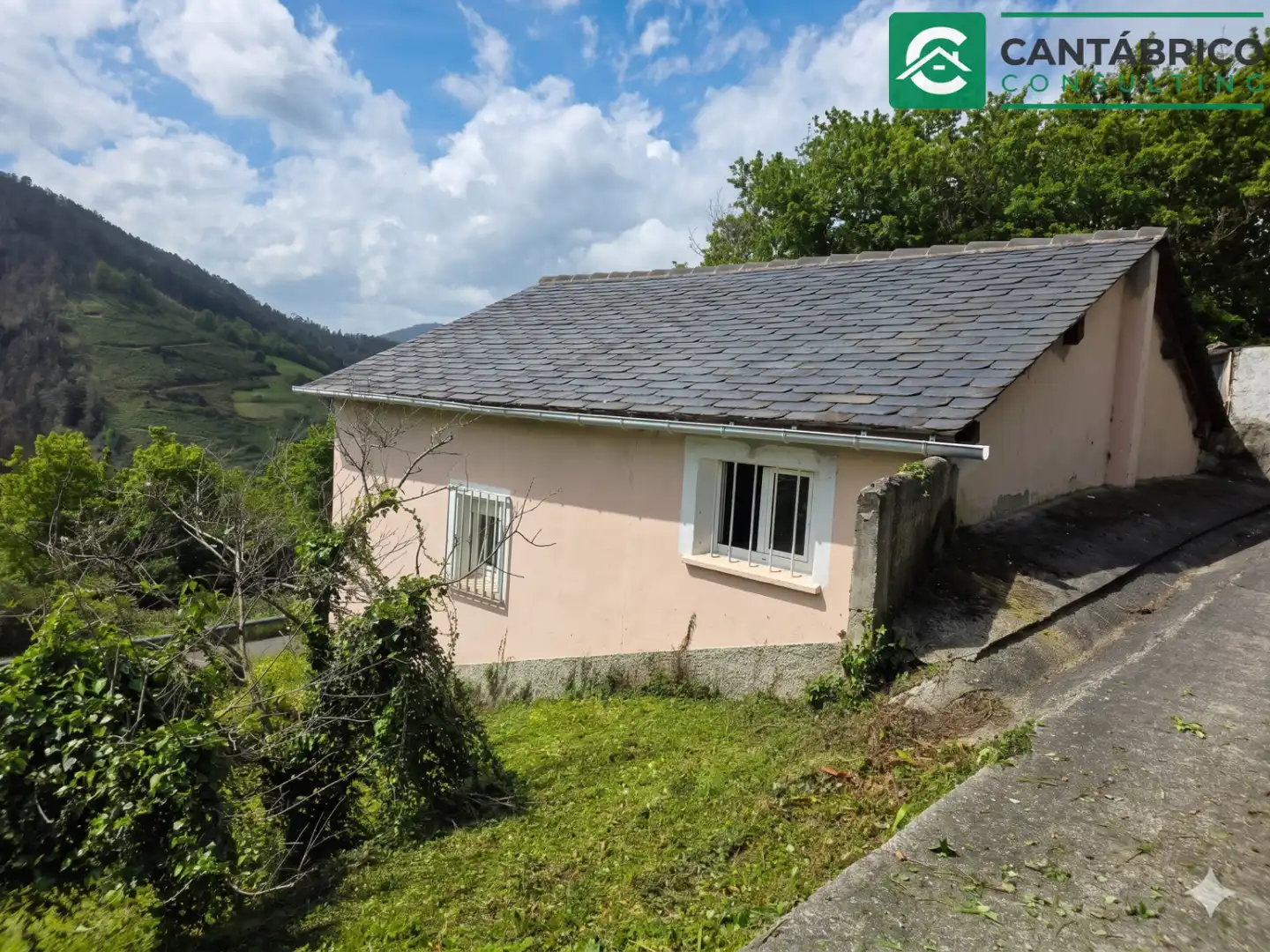 Vista exterior de Casa o xalet en venda en Villayón amb Terrassa, Traster i Moblat