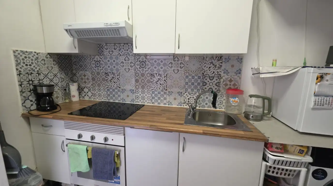 Cocina de Estudio en venta en Barcelona con Parquet y Amueblado