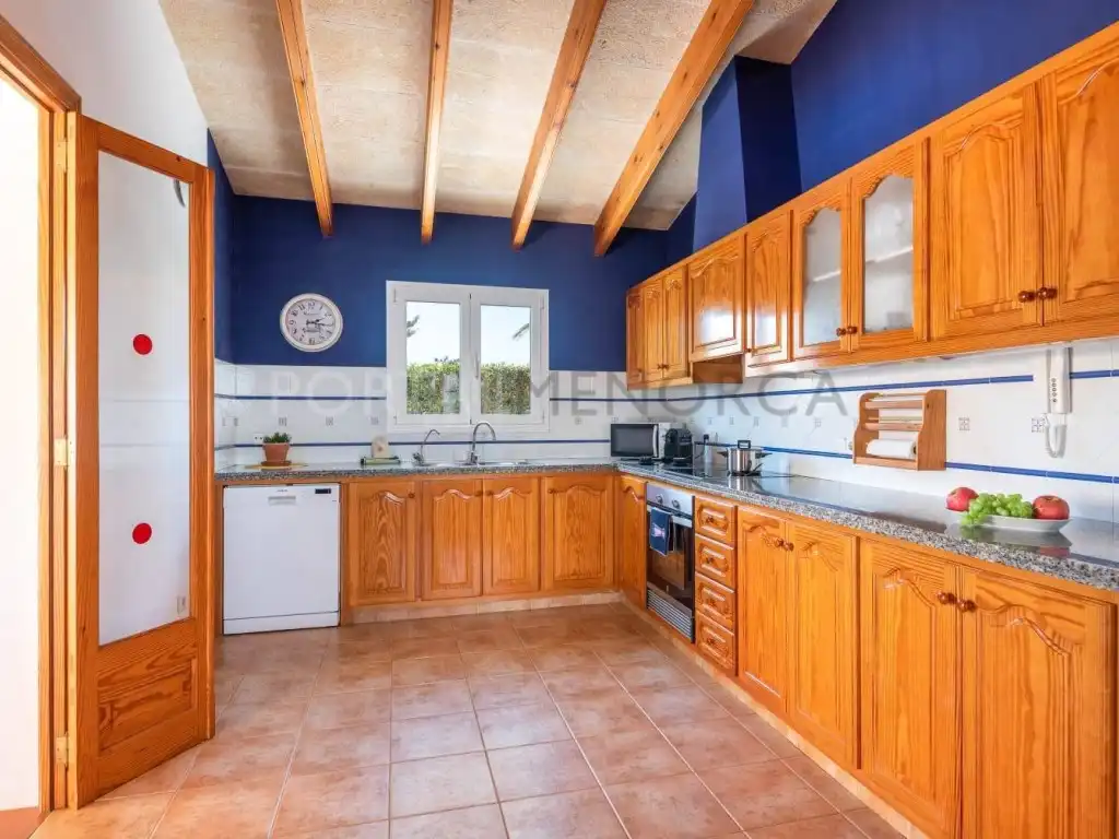 Cocina de Casa o chalet en venta en Ciutadella de Menorca con Piscina