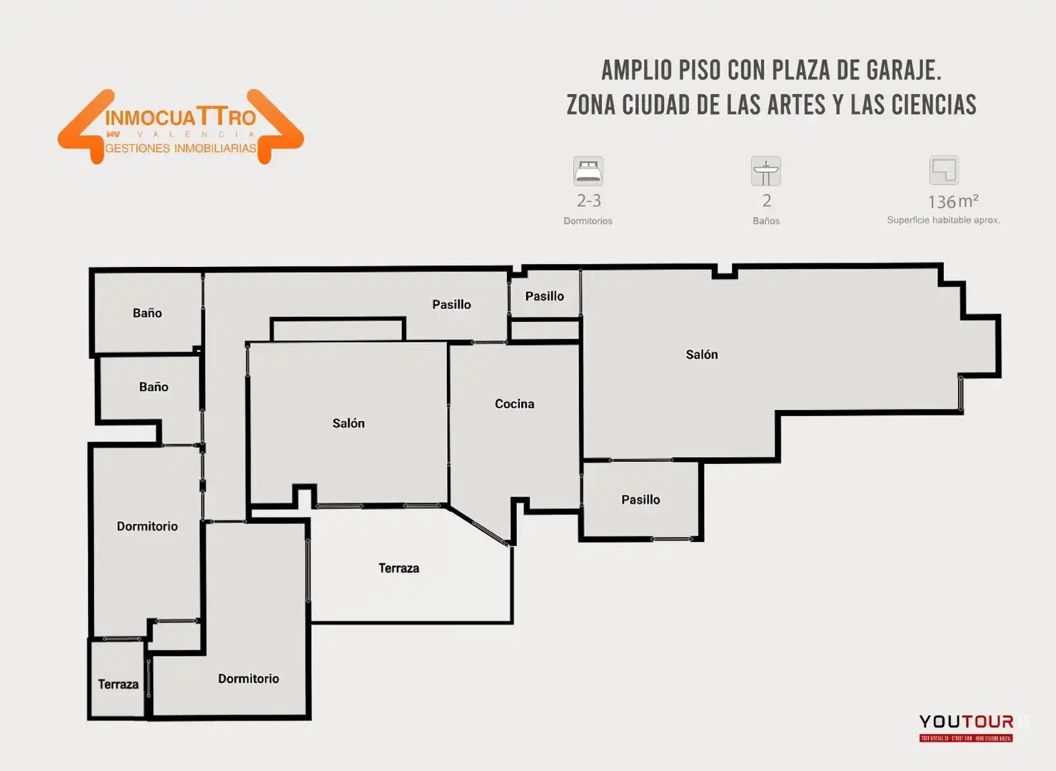 Wohnung zum Verkauf in Valencia mit Parkett und Terrasse