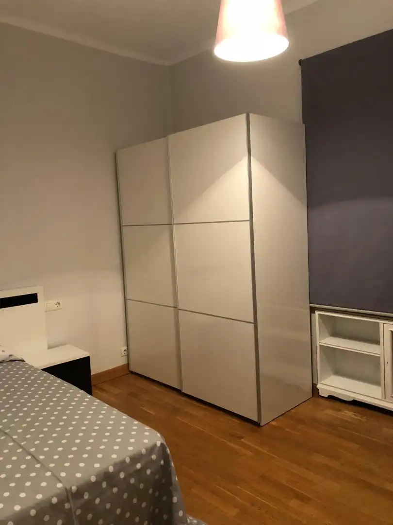 Bedroom of Flat for rent in Salamanca  with Heating, Parquet flooring and Furnished