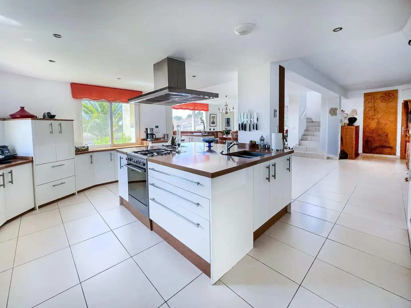 Cocina de Casa o chalet en venta en La Nucia con Aire acondicionado, Calefacción y Jardín privado