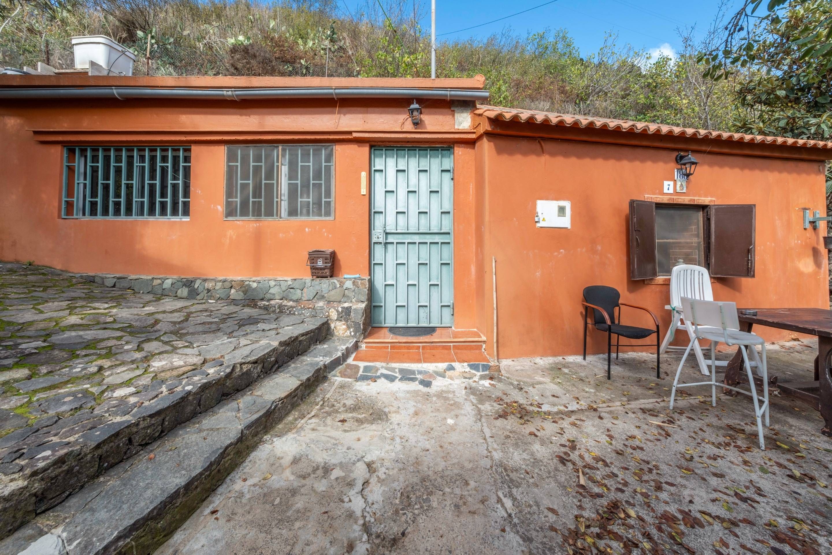 Exterior view of House or chalet for sale in Valleseco  with Private garden and Terrace