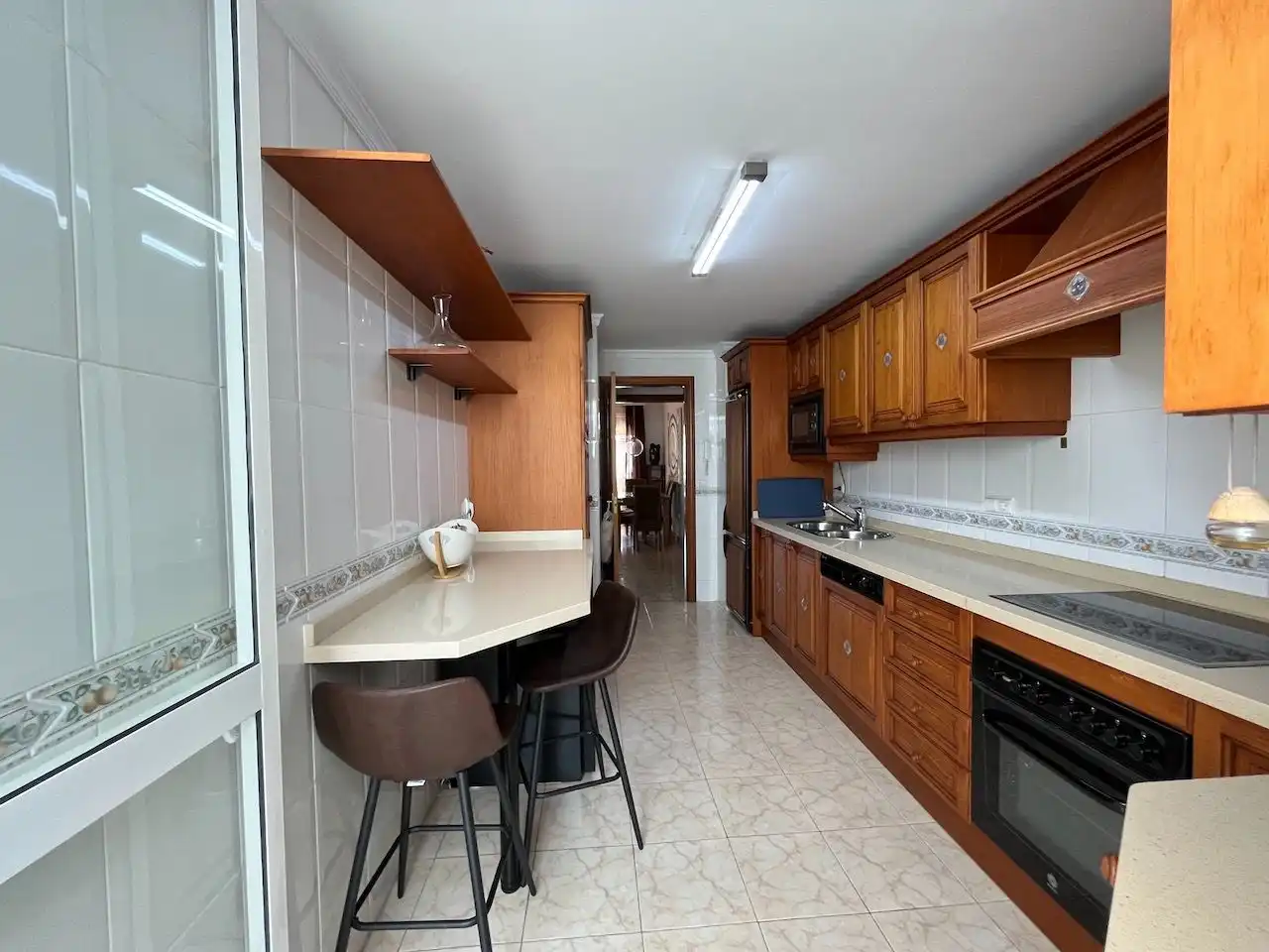 Cocina de Ático de alquiler en Vélez-Málaga con Aire acondicionado, Calefacción y Terraza