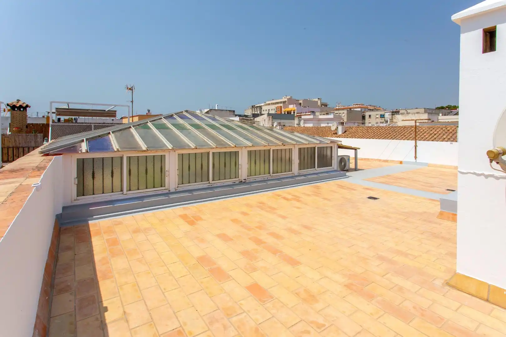 Terraza de Casa o chalet en venta en El Puerto de Santa María con Aire acondicionado, Calefacción y Jardín privado